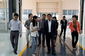 團(tuán)省委書記、省青聯(lián)主席湯立斌來(lái)德沃普電氣調(diào)研